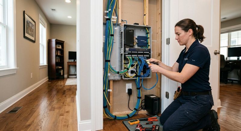 Home Network Wiring Service