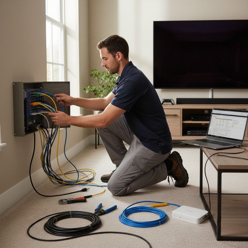 Home Network Wiring Service